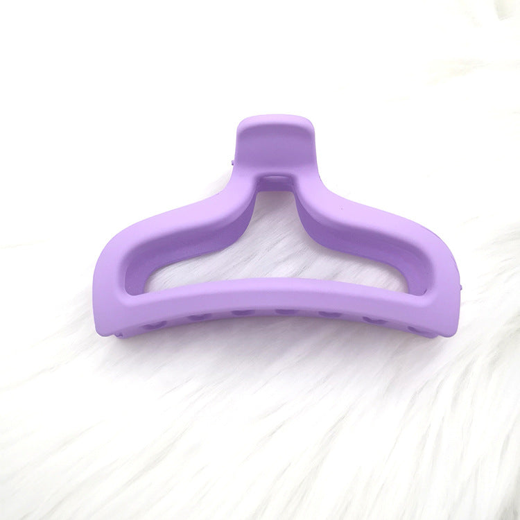Al por mayor 10 piezas de plástico Candy Color Panger Style High Ponytail Plipper